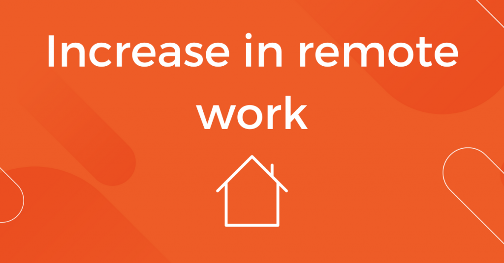 Increase in Remote Work